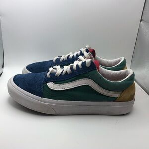 Vans multicolor sneakers womens size 6.5